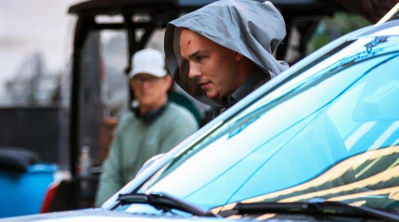 Imágenes del rodaje de 'Superman', del director James Gunn de Nicholas Hoult como Lex Luthor.