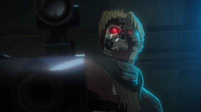 Imagen de la serie anime de Netflix Terminator Zero