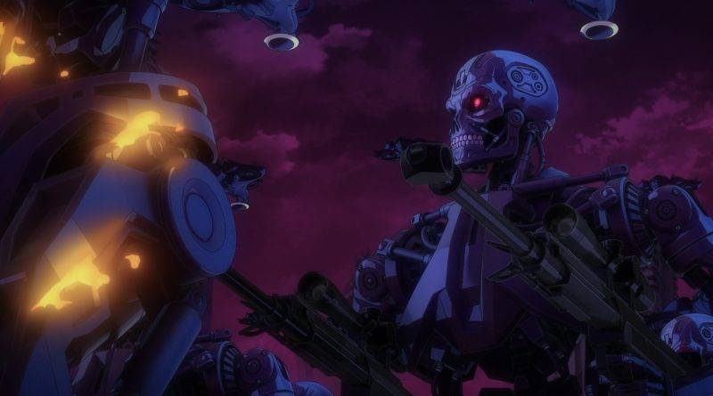 Imagen de la serie anime de Netflix Terminator Zero