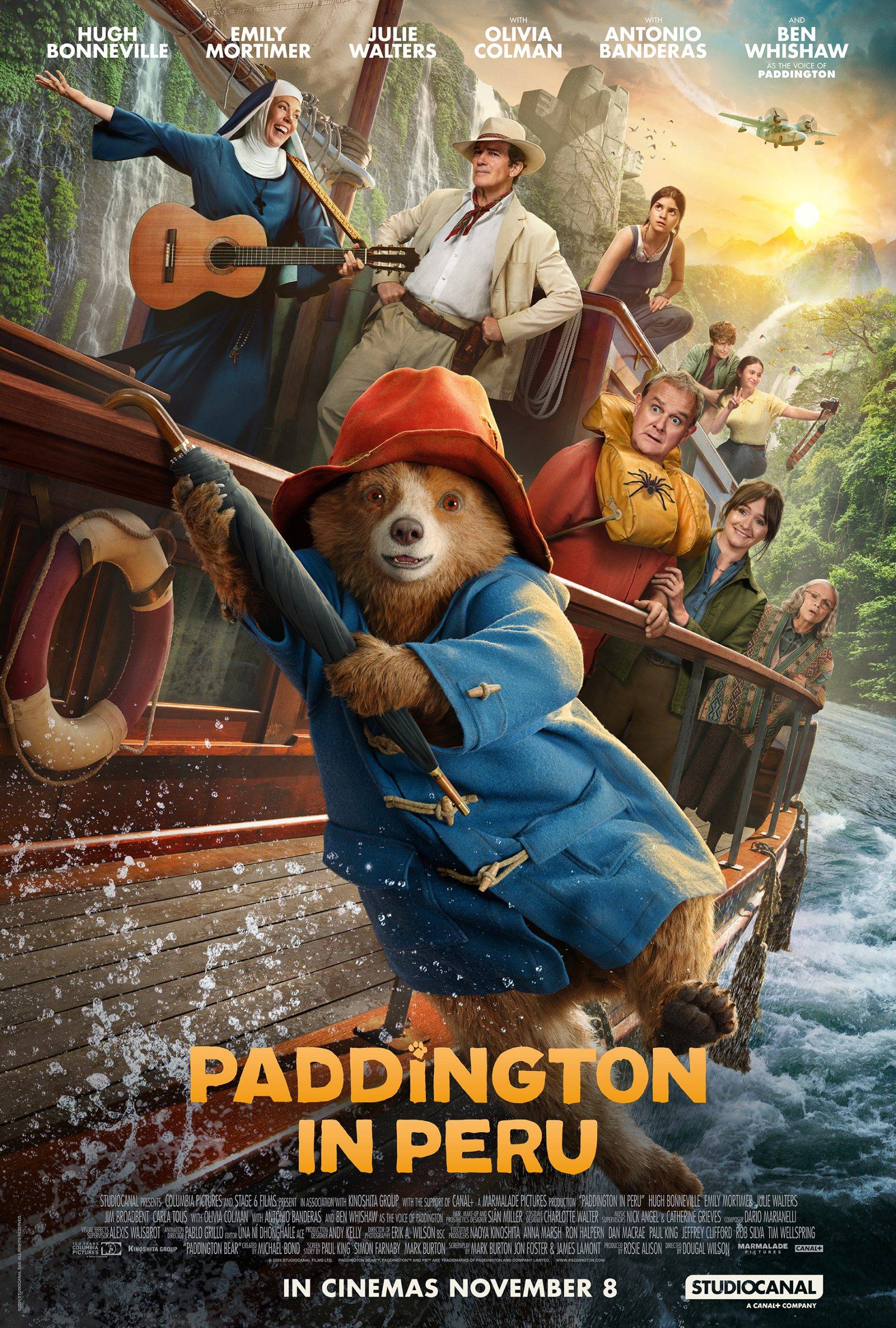 Poster de Paddington en Perú