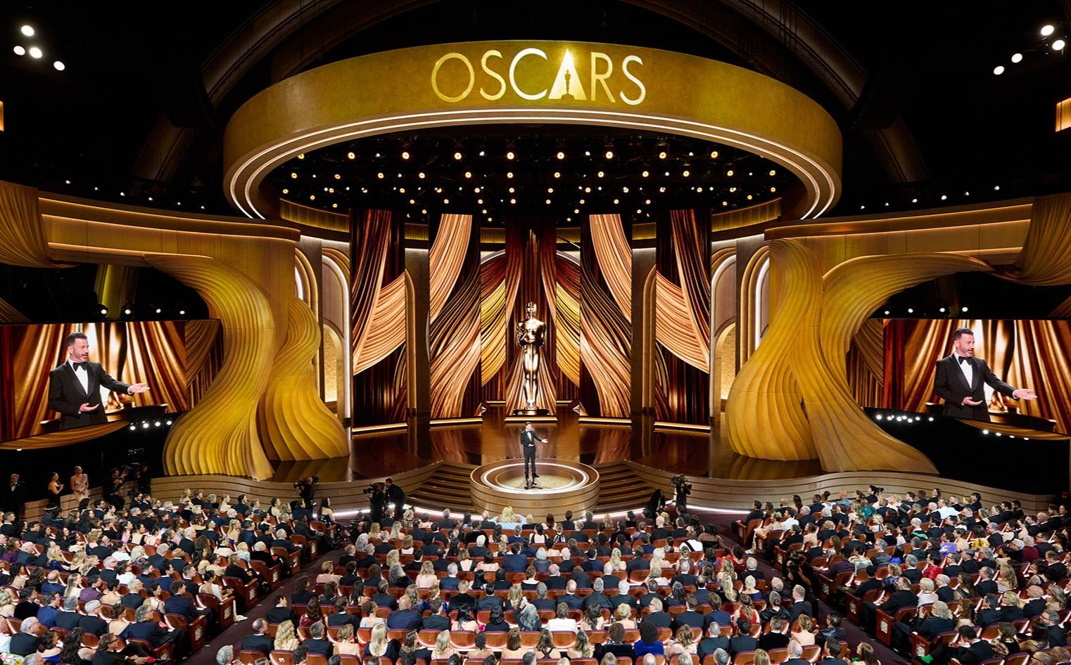 Oscars2024 Ceremony JimmyKimmel wider