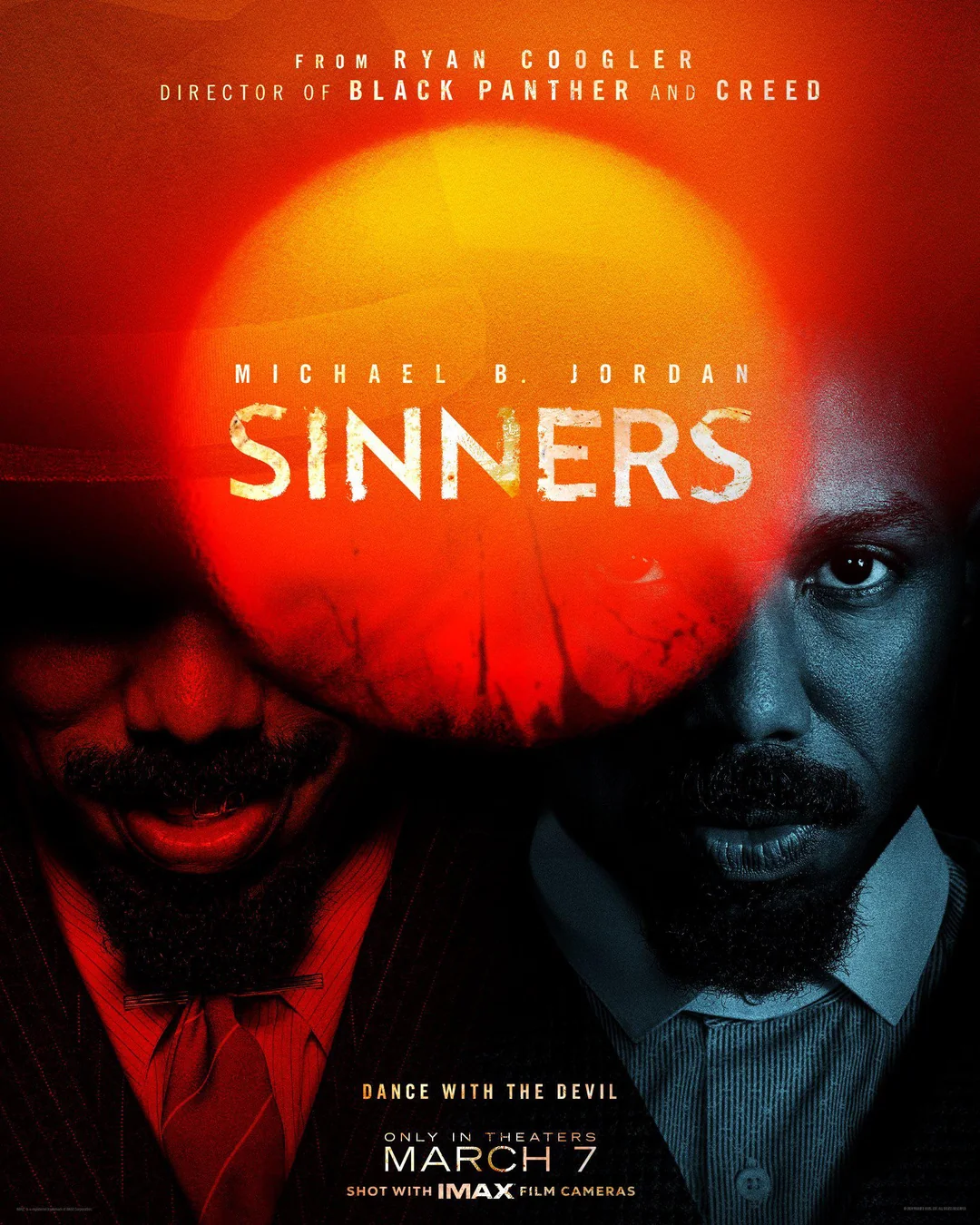 first poster for ryan cooglers sinners starring michael b v0 jcl831mwwnqd1