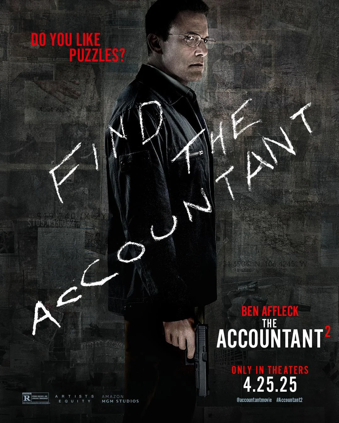 official poster for the accountant 2 v0