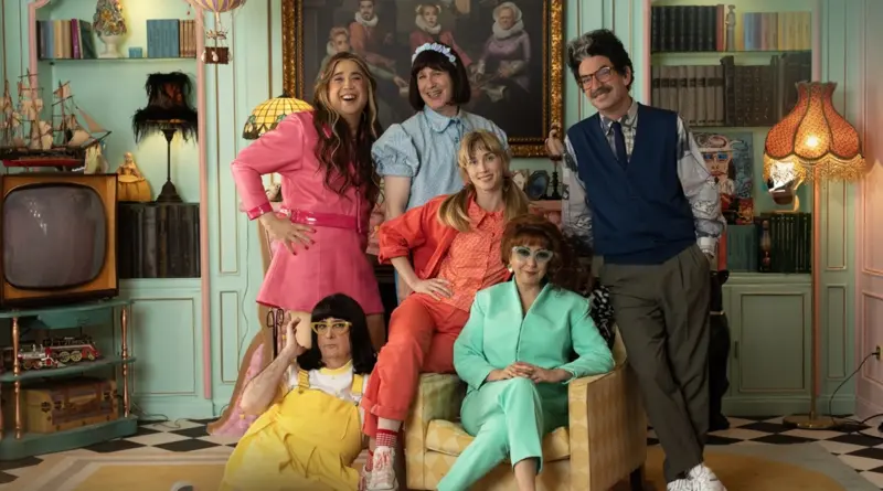 Imagen del rodaje de la serie Rafaela y su Loco Mundo