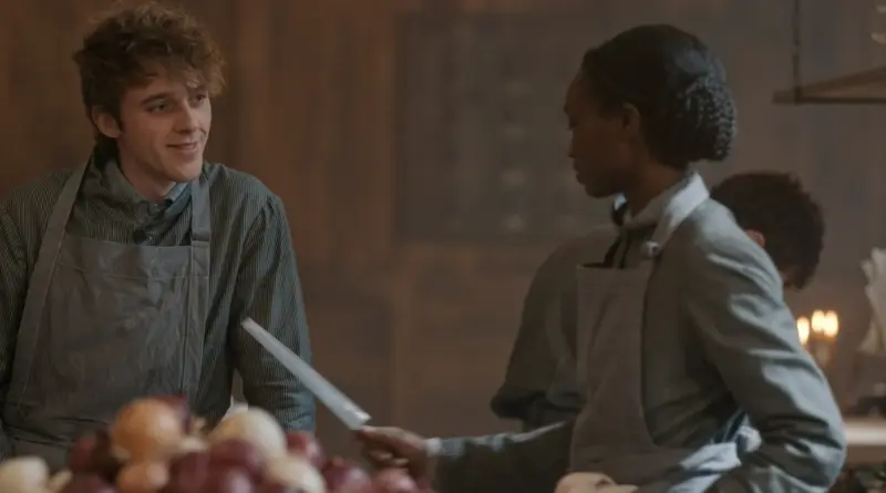 Imagen de la serie de Apple TV+ Carême, chef de reyes