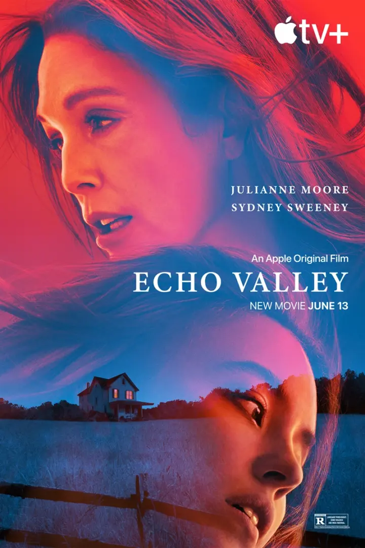 Julianne Moore y Sydney Sweeney son madre e hija encubriendo un crimen en el primer tráiler de la película ‘Echo Valley’. 3 Echo Valley poster