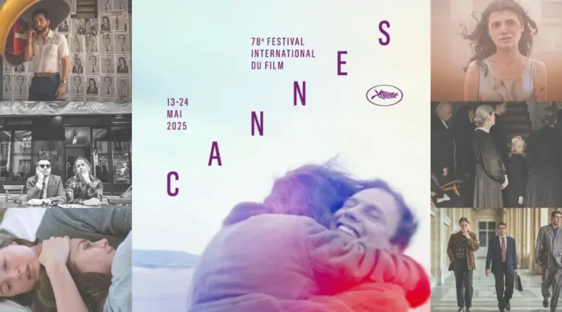Imagen de las películas y el cartel de Cannes 2025