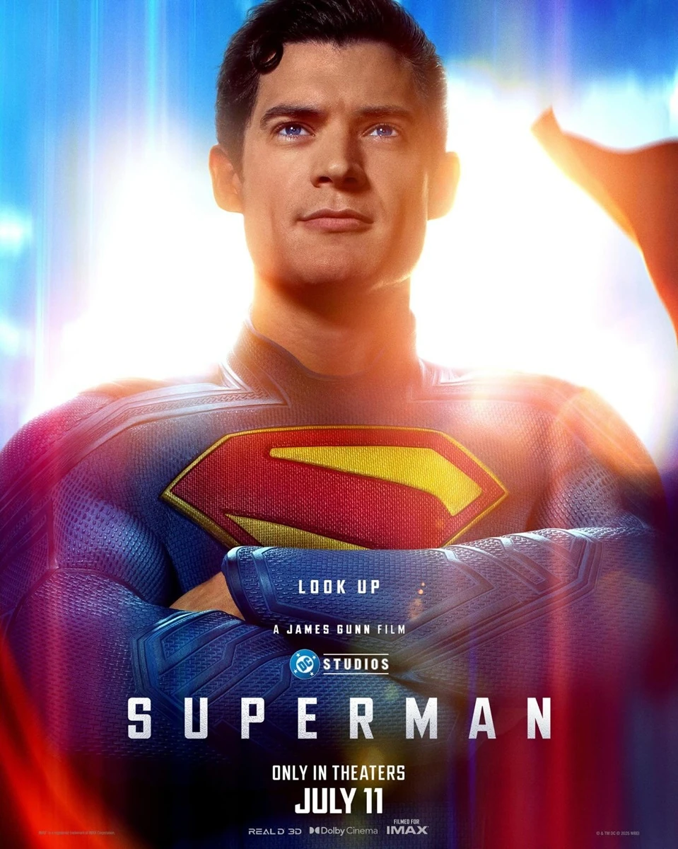 El nuevo tráiler de la película 'Superman', de James Gunn, muestra al Hombre de Acero como nunca antes. 3 Superman poster