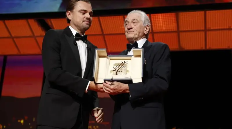Robert De Niro y Leonardo DiCaprio en Cannes 2025