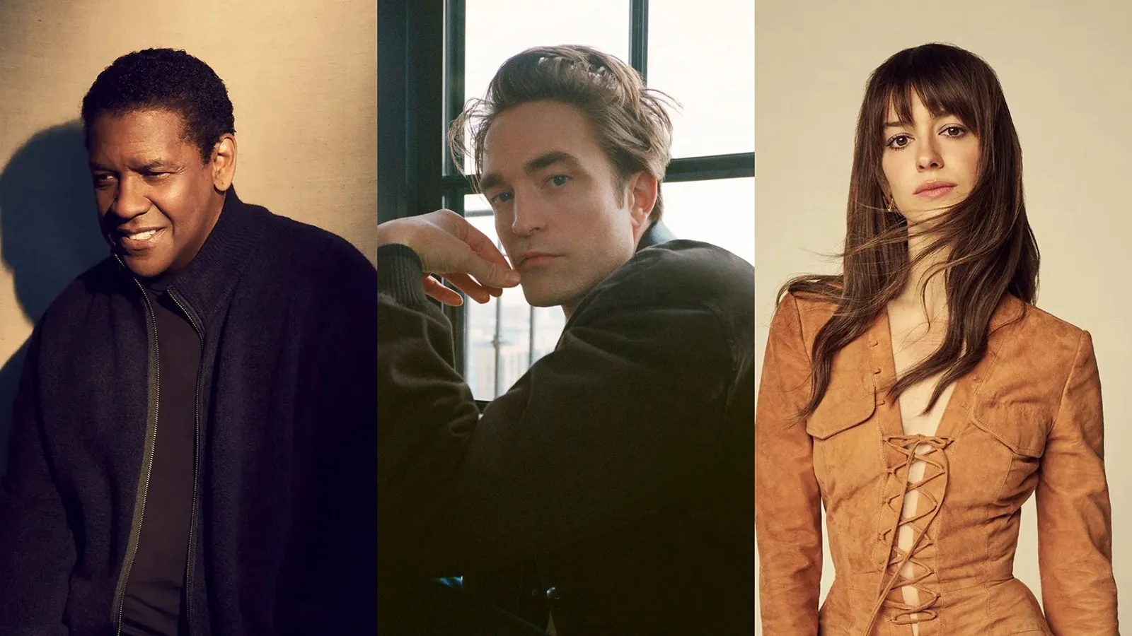 ¡Wow! Denzel Washington, Robert Pattinson y Daisy Edgar-Jones protagonizarán la película ‘Here Comes the Flood’.