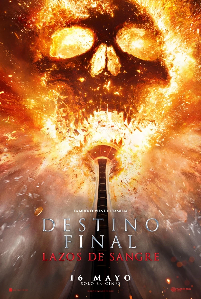 Crítica de 'Destino Final: Lazos de Sangre': La muerte siempre vence. 6 destino final lazos de sangre 2025 poster