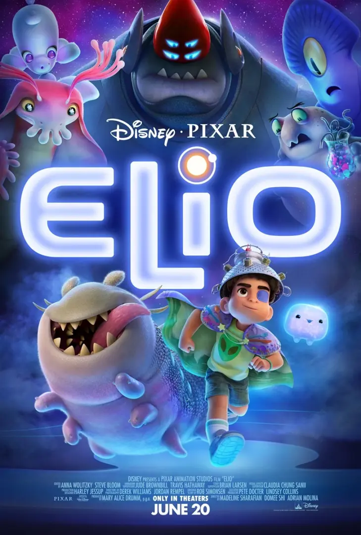 Un niño es abducido por alienígenas en el nuevo tráiler de 'Elio', la próxima película de Pixar. 3 elio poster