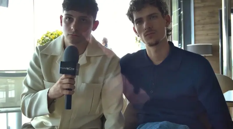 Imagen de Christian Checa y Hugo Welzel en el festival de Málaga
