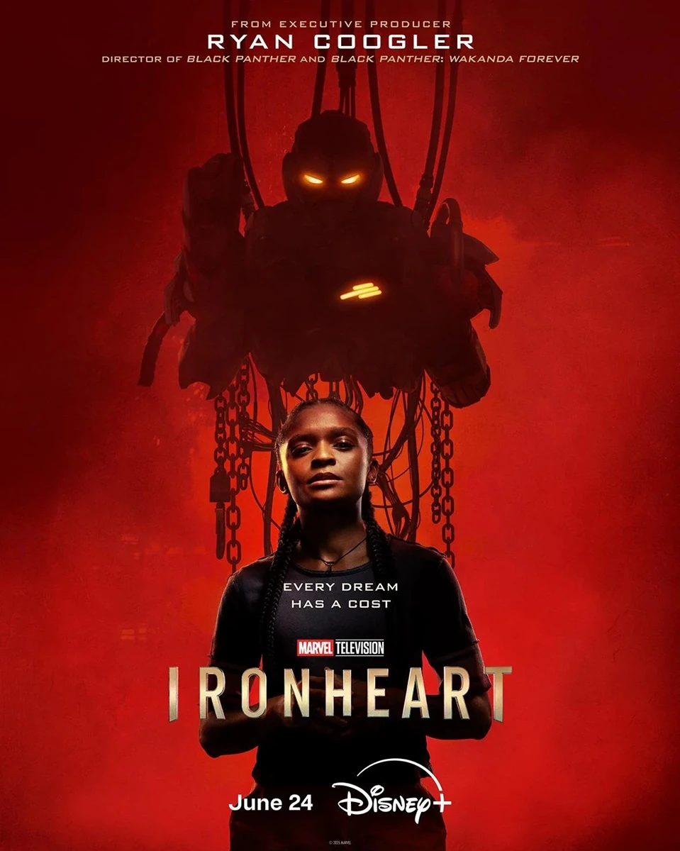 Riri Williams crea su propia armadura en el primer tráiler de la serie de Marvel ‘Ironheart’. 3 ironheart poster