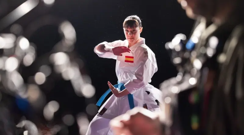 Imagen del rodaje de la película Karateka