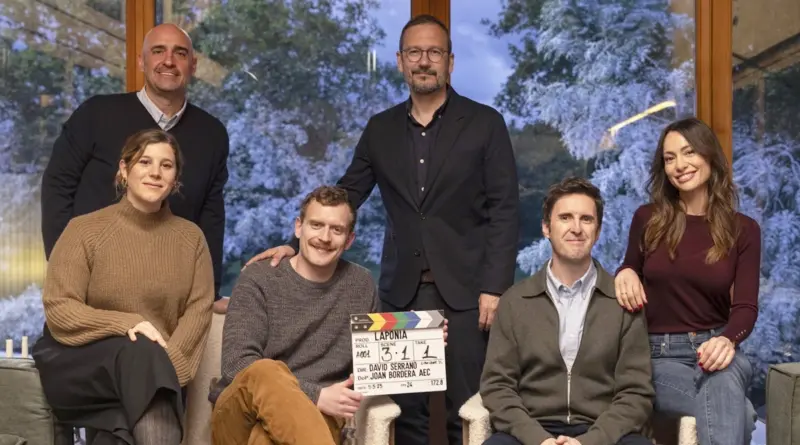 Imagen del rodaje de la película Laponia