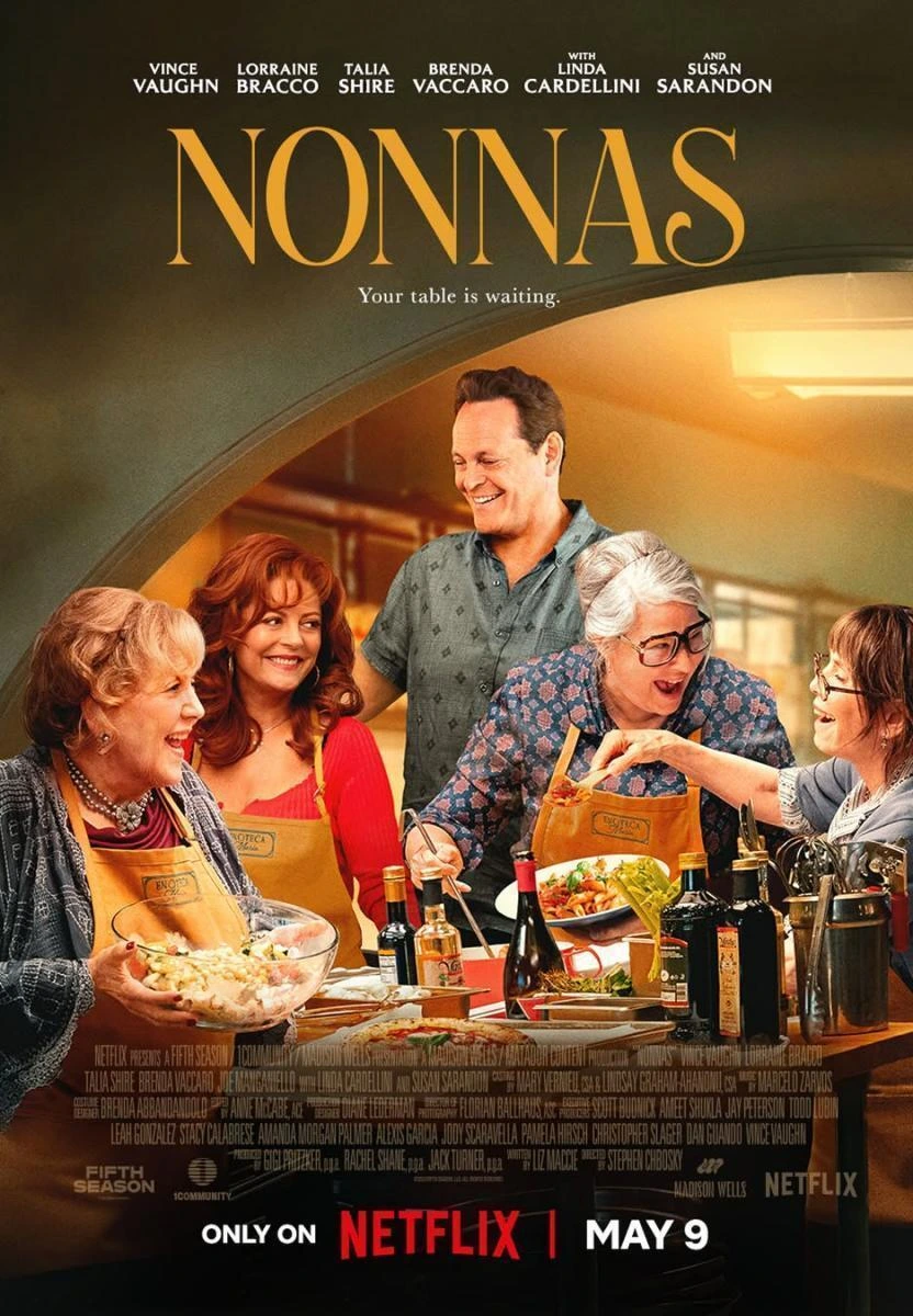 Crítica de 'Nonnas': La comedia de Netflix que trae el sabor de Italia, el amor y la familia. 6 nonnas poster