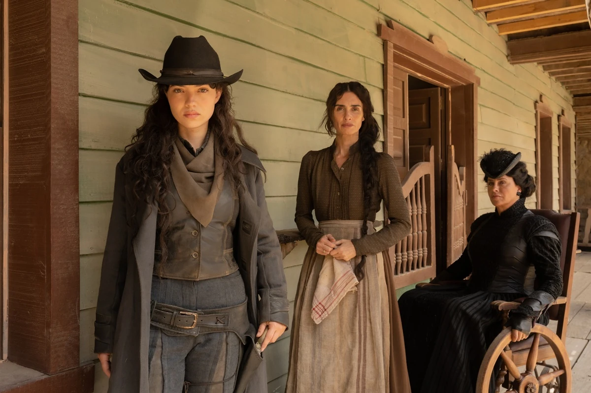 Arranca el rodaje de la película ‘Trinidad’, un western protagonizado por Karla Sofía Gascón junto a Paz Vega y Gabriela Andrada. 2 trinidad rodaje