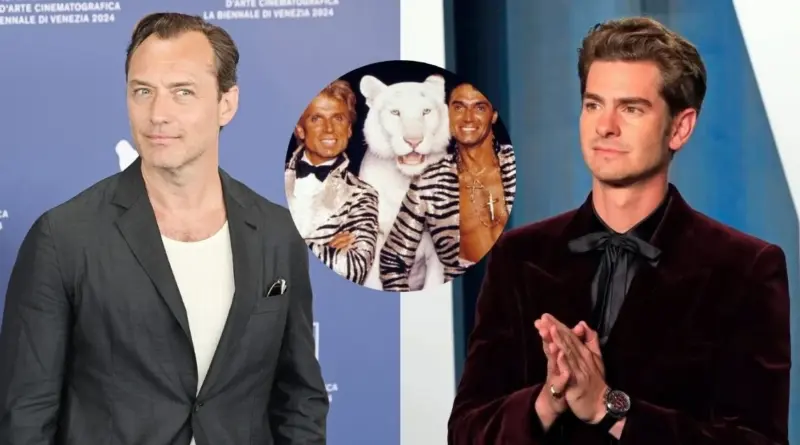 Imagen de Jude Law y Andrew Garfield y Siegfried & Roy