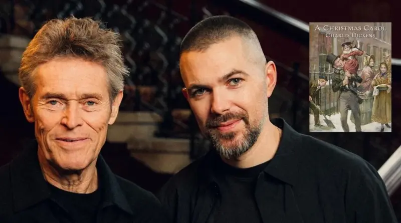 Imagen de Willem Dafoe, Robert Eggers y Cuento de Navidad