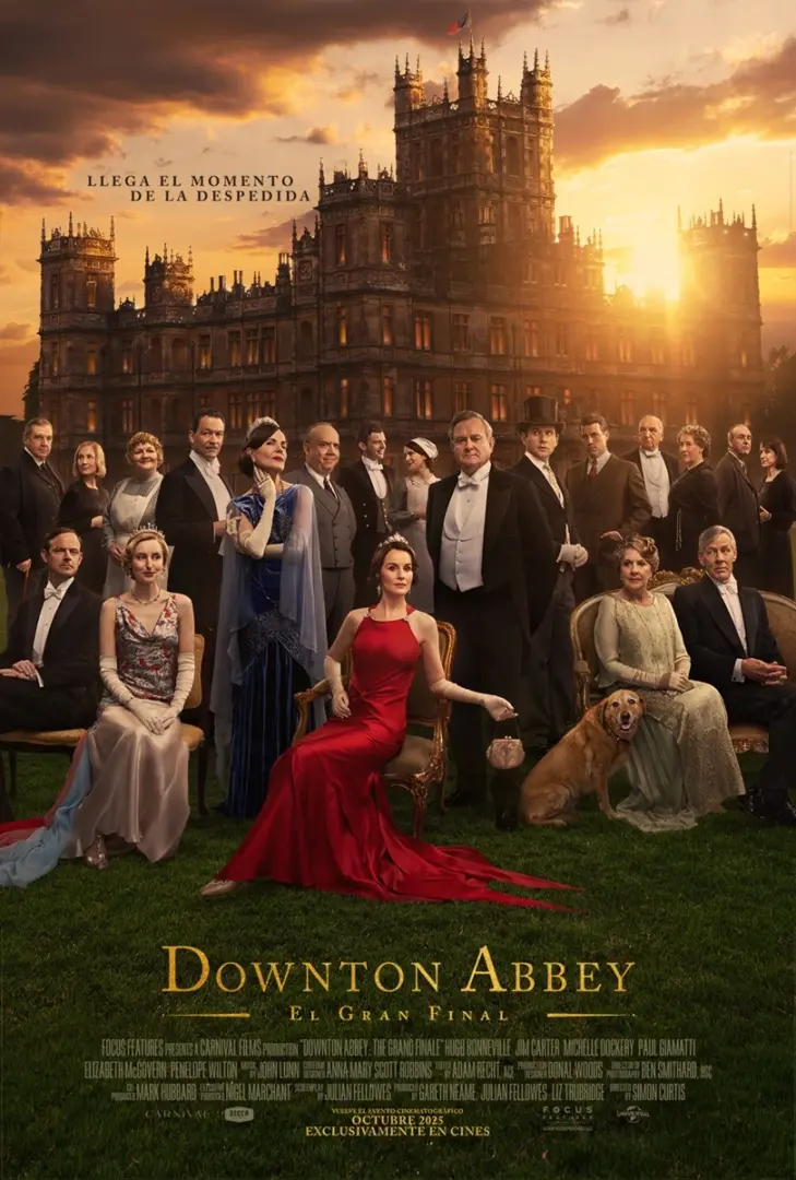 El nuevo tráiler de 'Downton Abbey: El Gran Final' nos recuerda por qué amamos esta saga. 3 dowton abbey poster 2025