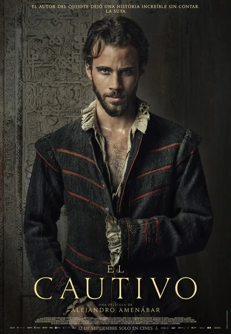 Julio Peña da vida al joven Cervantes en el primer tráiler de ‘El Cautivo’, la nueva película de Alejandro Amenábar. 3 el cautivo poster