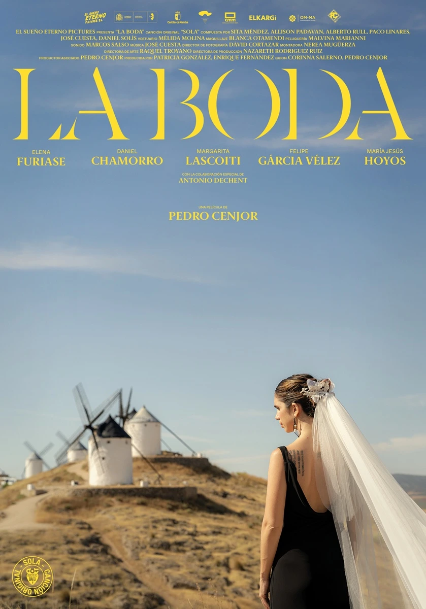 Elena Furiase se casa por dinero en el primer tráiler de la película ‘La Boda’. 3 la boda poster 2025