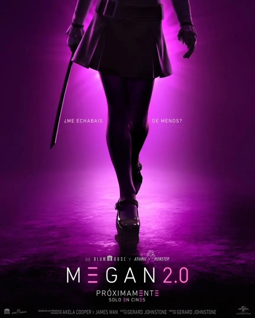 El nuevo tráiler de 'M3GAN 2.0' muestra el regreso de la icónica muñeca asesina. 3 m3gan 2 pelicula poster