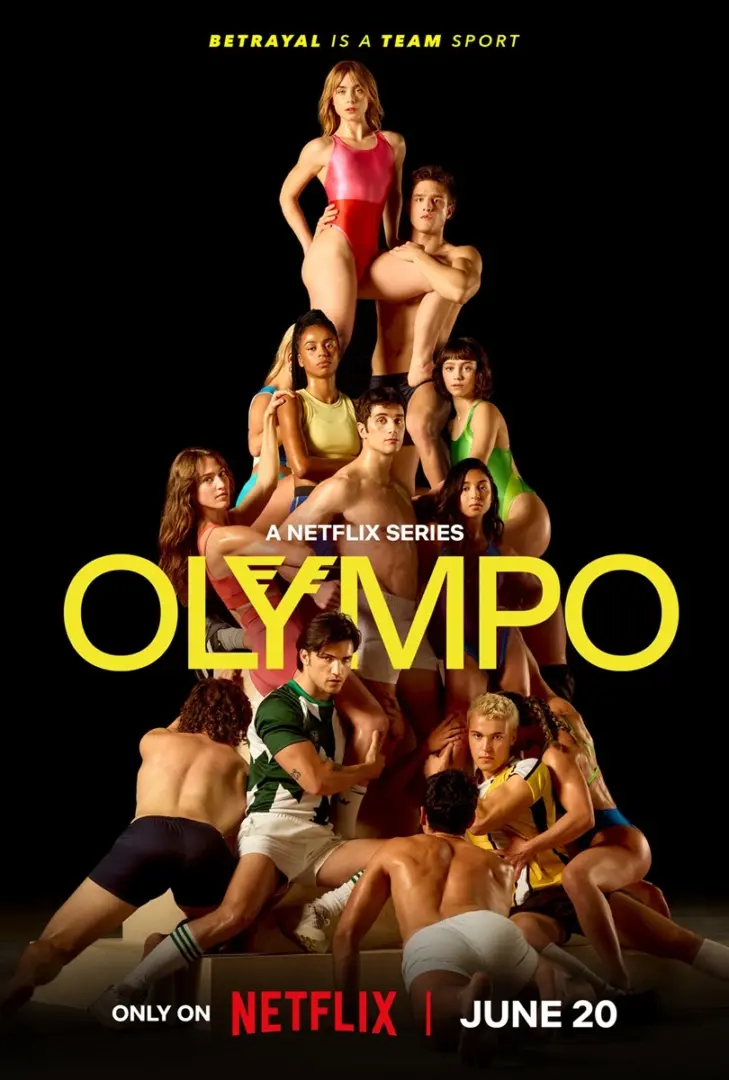 Nadie quiere ser el segundo en el primer tráiler de la serie adolescente ‘Olympo’, de Netflix. 3 olympo poster