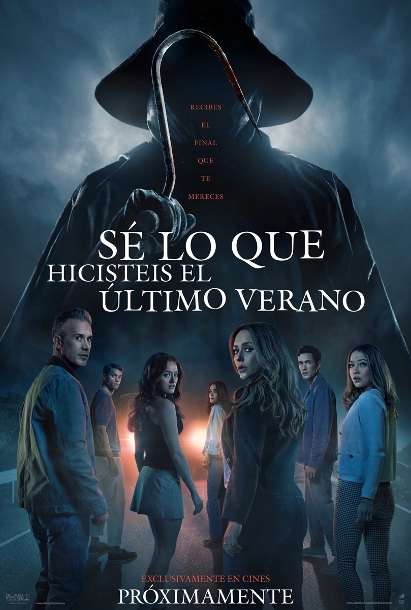 El asesino del garfio está de vuelta en el nuevo tráiler de ‘Sé lo que Hicisteis el Último Verano’. 3 se lo que hicisteis el ultimo verano 2025 poster pelicula