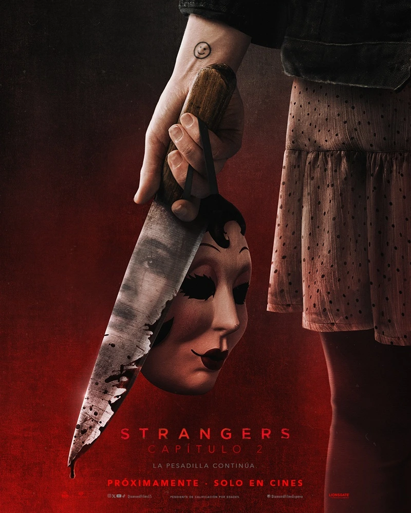 Madelaine Petsch vuelve a luchar por su vida en el primer tráiler de ‘Strangers: Capítulo 2’. 3 strangers 2 capitulo 2 poster
