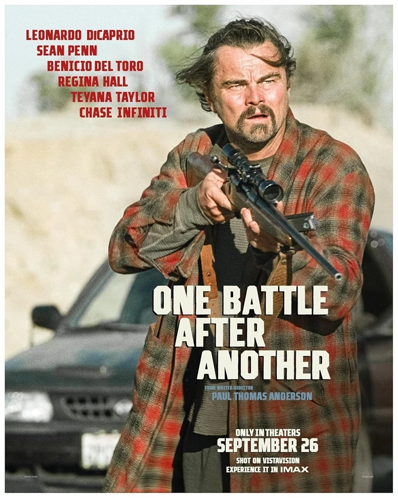 One Battle After Another 2025 poster