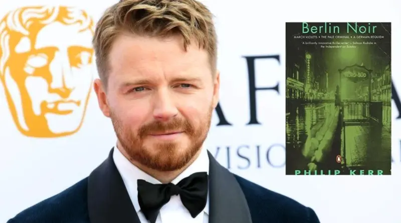 Imagen de Jack Lowden y el libro Berlin Noir