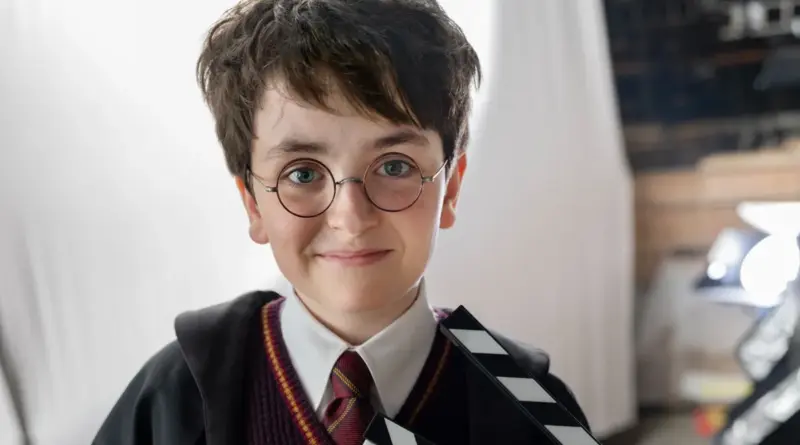 Imagen de Dominic McLaughlin como Harry Potter
