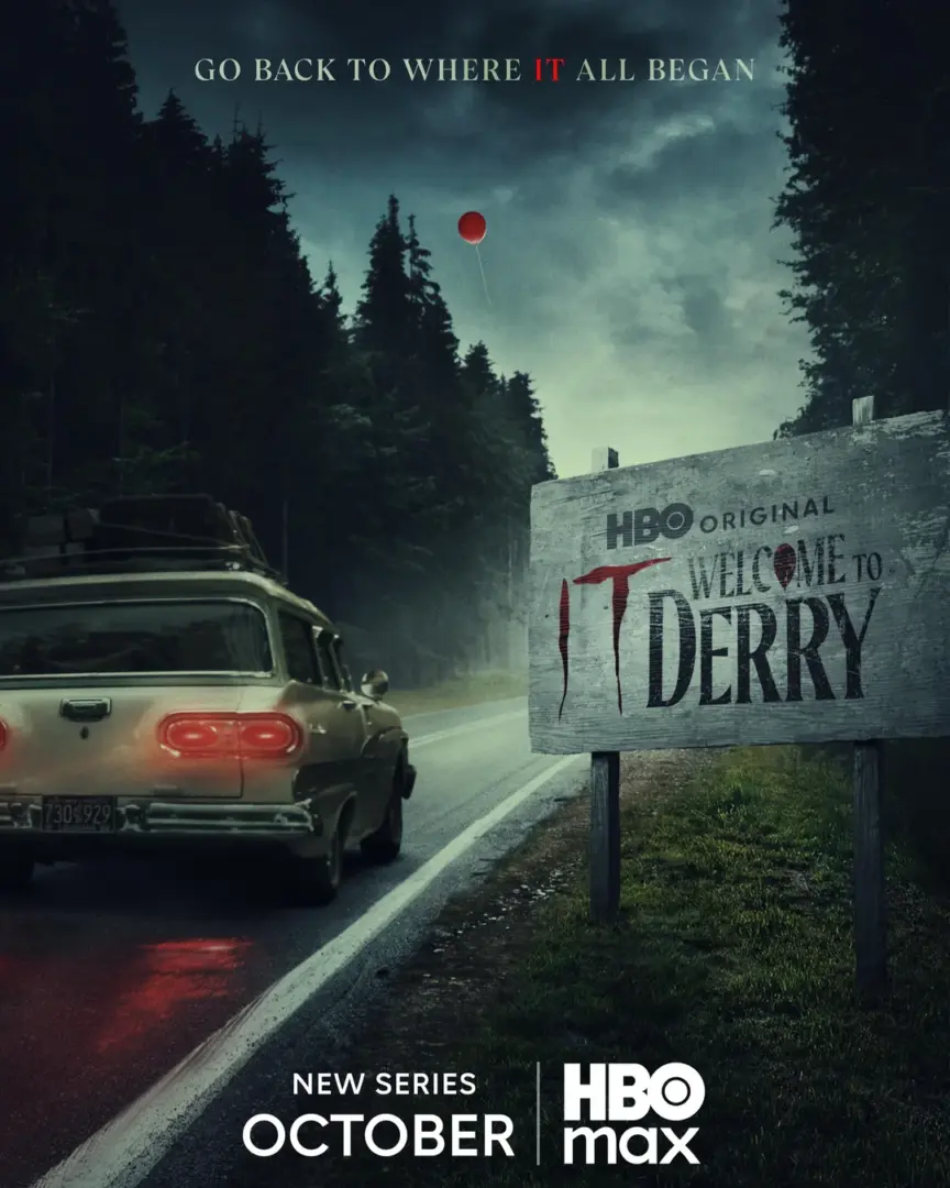 El aterrador nuevo tráiler de 'IT: Bienvenidos a Derry' trae de vuelta al siniestro Pennywise. 4 it bienvenidos a derry serie poster