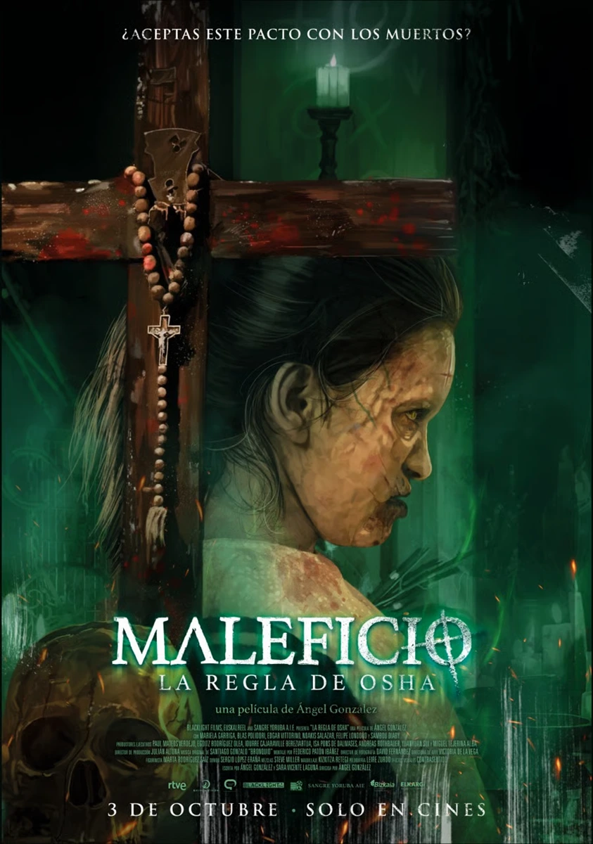 Un ritual de iniciación sale terroríficamente mal en el primer tráiler de 'Maleficio (La Regla de Osha)'. 4 maleficio la regla de osha pelicula poster