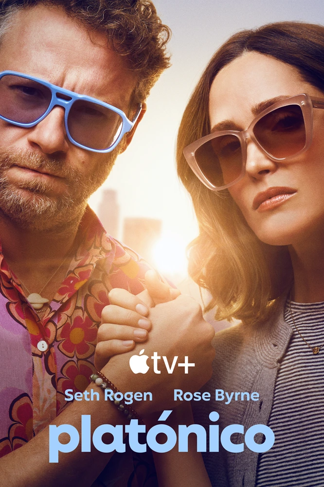 Los besties Seth Rogen y Rose Byrne vuelven en el primer tráiler de la segunda temporada de 'Platónico'. 4 platonico temporada 2 poster