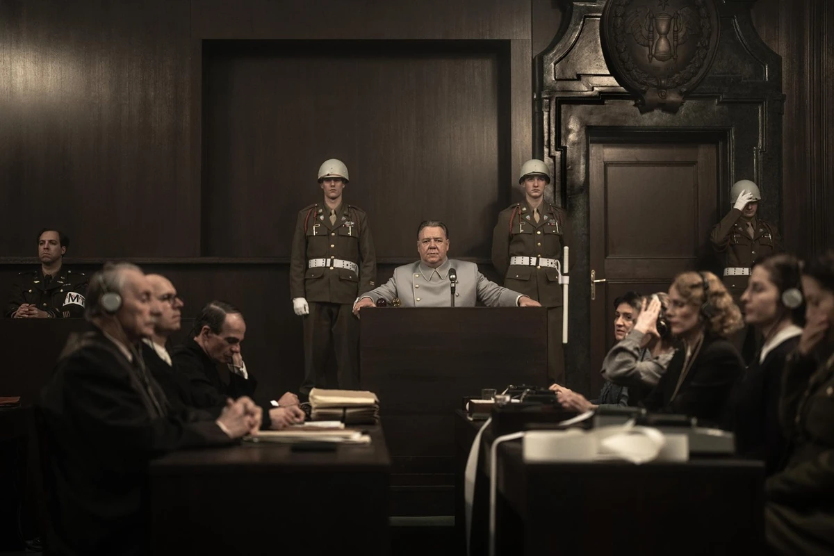 Russell Crowe y Rami Malek, cara a cara en el primer tráiler de 'Nuremberg'. 2 NUREMBERG pelicula 2025