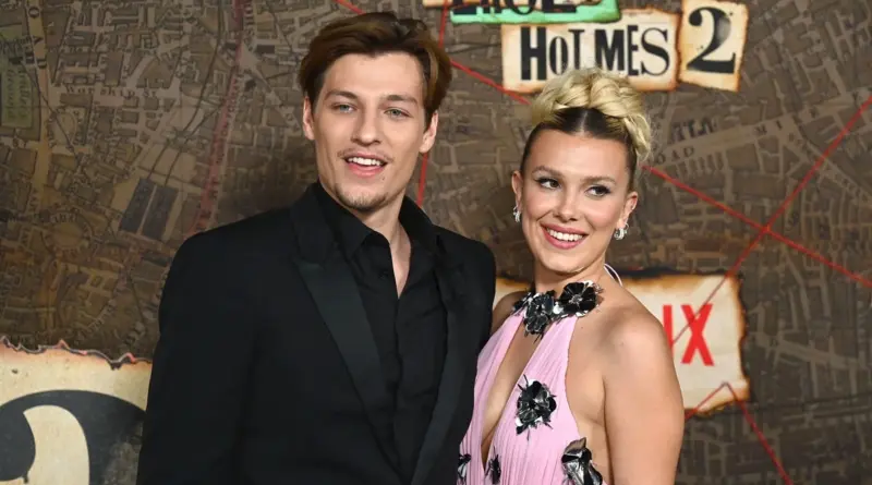 Imagen de Millie Bobby Brown y Jake Bongiovi