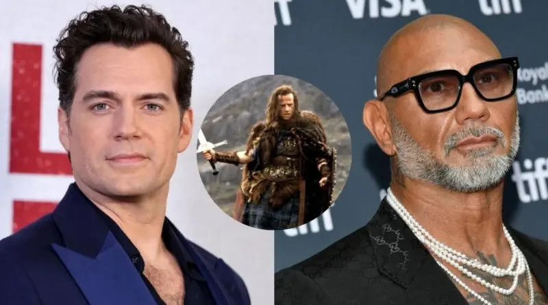Imagen de Henry Cavill, Dave Bautista y Highlander