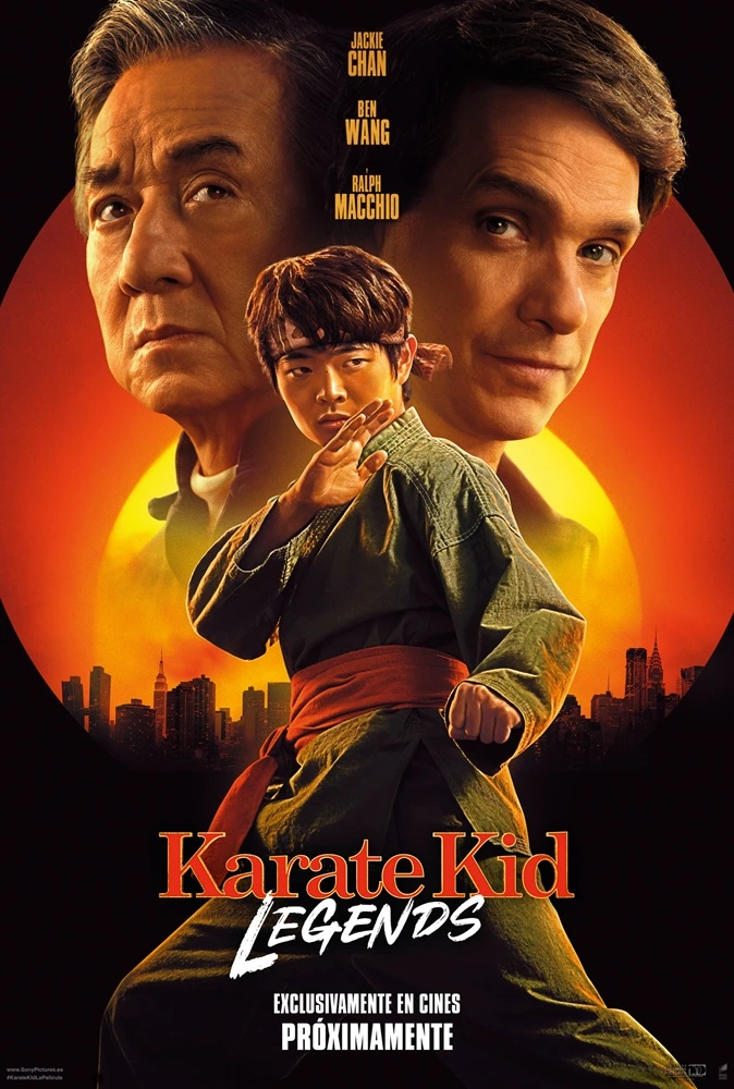 karate kid legends 2025 poster