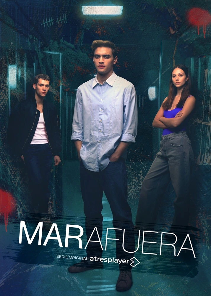 Gabriel Guevara se convierte en interno de un centro correccional de menores en el primer tráiler de la serie 'Mar Afuera'. 4 mar afuera 2025 poster