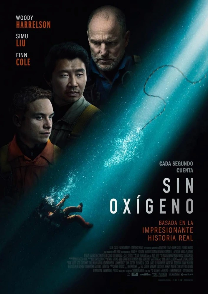 Crítica de 'Sin Oxígeno': Tensión bajo las aguas en una impactante historia basada en hechos reales. 8 mundoCine - sin oxigeno 2025 poster