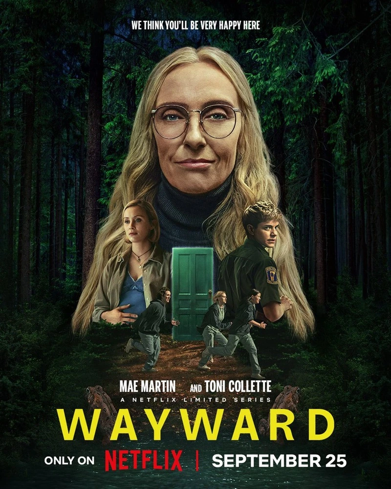 Toni Collette dirige una oscura academia para adolescentes problemáticos en el nuevo tráiler de la serie 'Incontrolables' ('Wayward'). 4 mundoCine - wayward poster