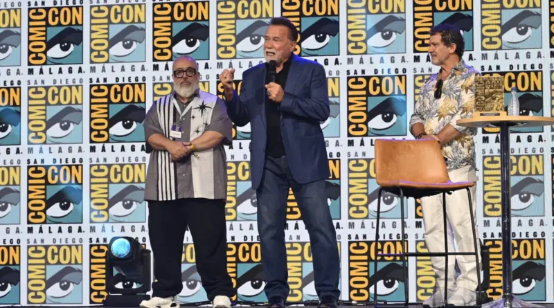 Arnold Schwarzenegger en la San Diego Comic Con Málaga