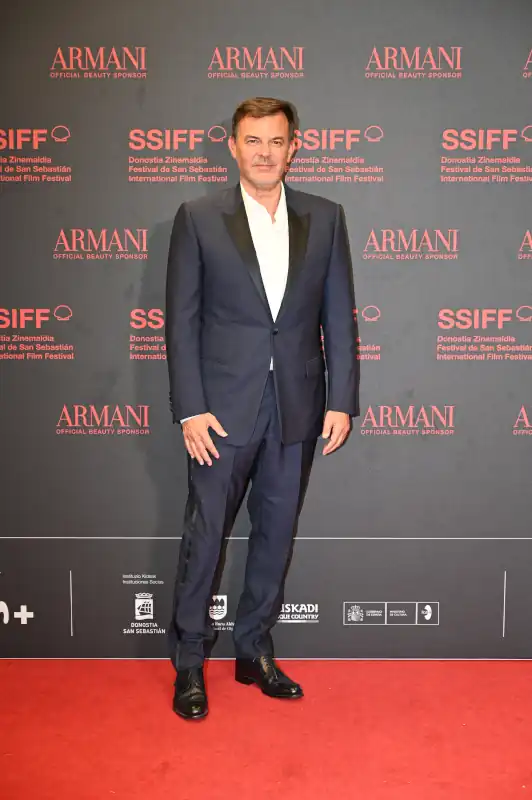 François Ozon asiste a la alfombra roja de ‘The Stranger’ en el 73.º Festival Internacional de Cine de San Sebastián, el 22 de septiembre de 2025.