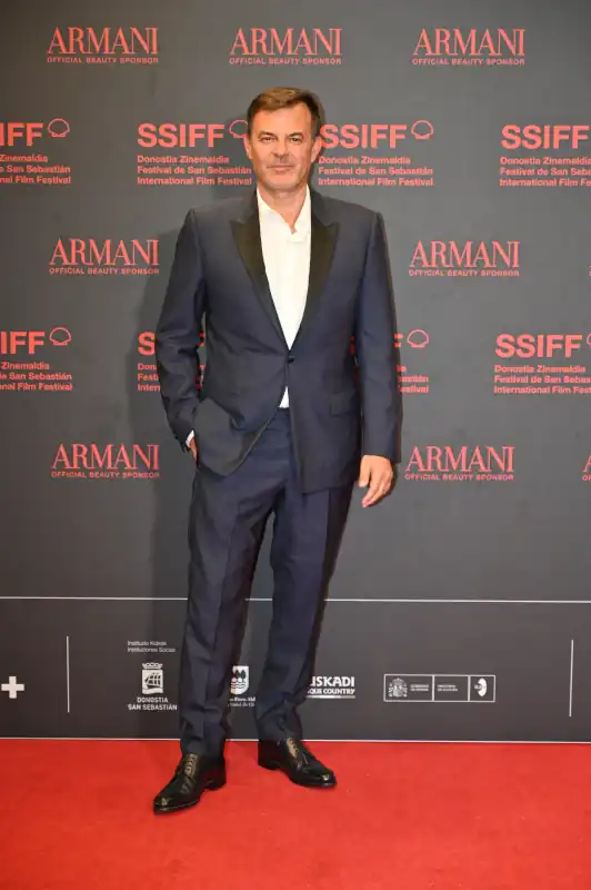 François Ozon asiste a la alfombra roja de ‘The Stranger’ en el 73.º Festival Internacional de Cine de San Sebastián, el 22 de septiembre de 2025.