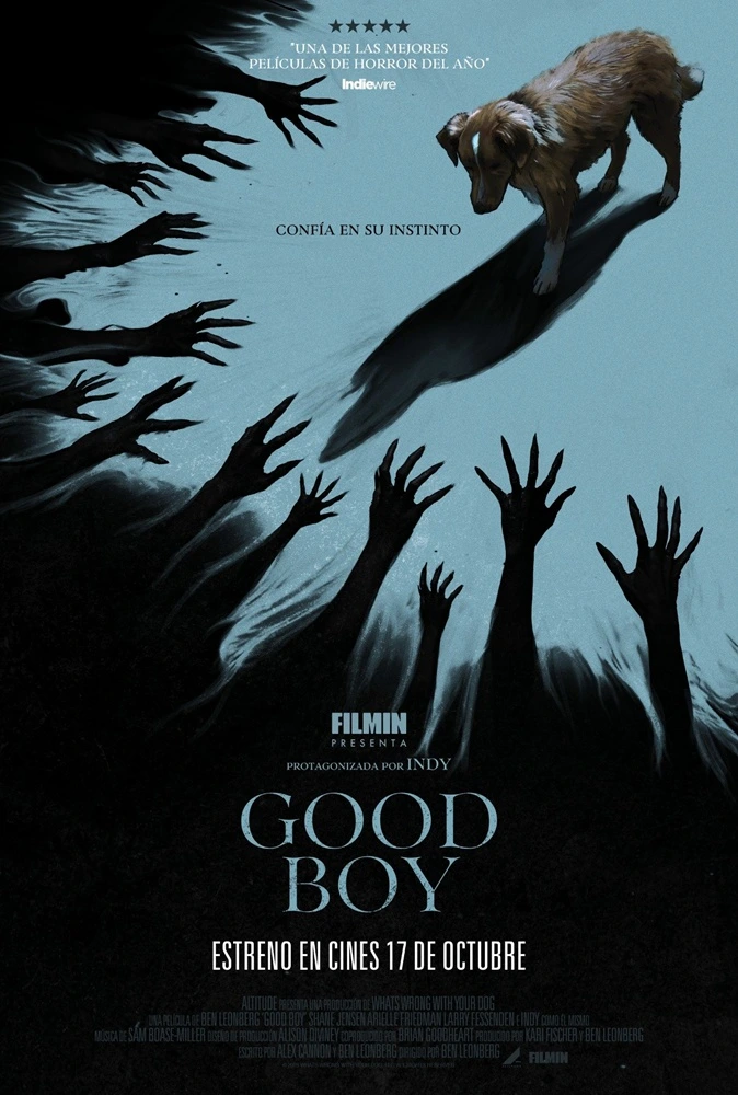 ¡Guau! 'Good Boy', la viral película de terror que recuerda a 'Agallas, El Perro Cobarde', ya tiene fecha de estreno en España. ¡Toma nota! 4 mundoCine - good boy pelicula estreno espana poster