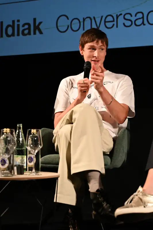 Harris Dickinson presenta 'Urchin' en el Festival de San Sebastián: «Hacer películas es un privilegio» 5 Harris Dickinson en el 73 Festival Internacional de Cine de San Sebastián, el 20 de septiembre de 2025 en San Sebastián, España.