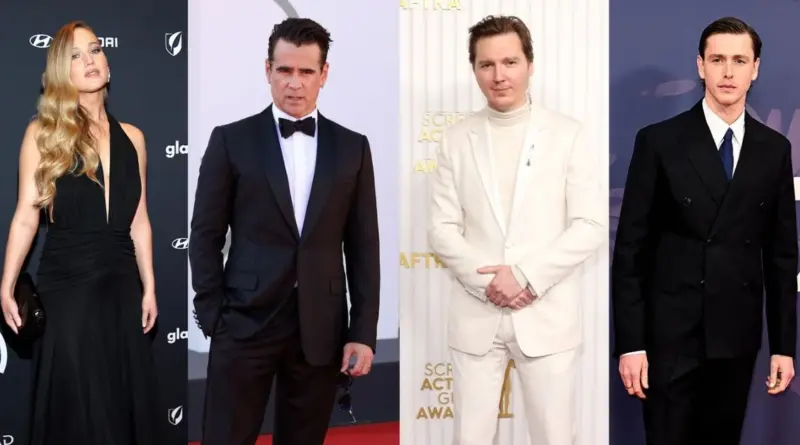 Imagen de Jennifer Lawrence, Colin Farrell, Paul Dano y Harris Dickinson